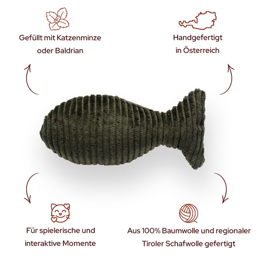 Katzenminze Kissen Fisch
